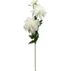 Decostar™ Artificial Dahlia Branch 30" - White