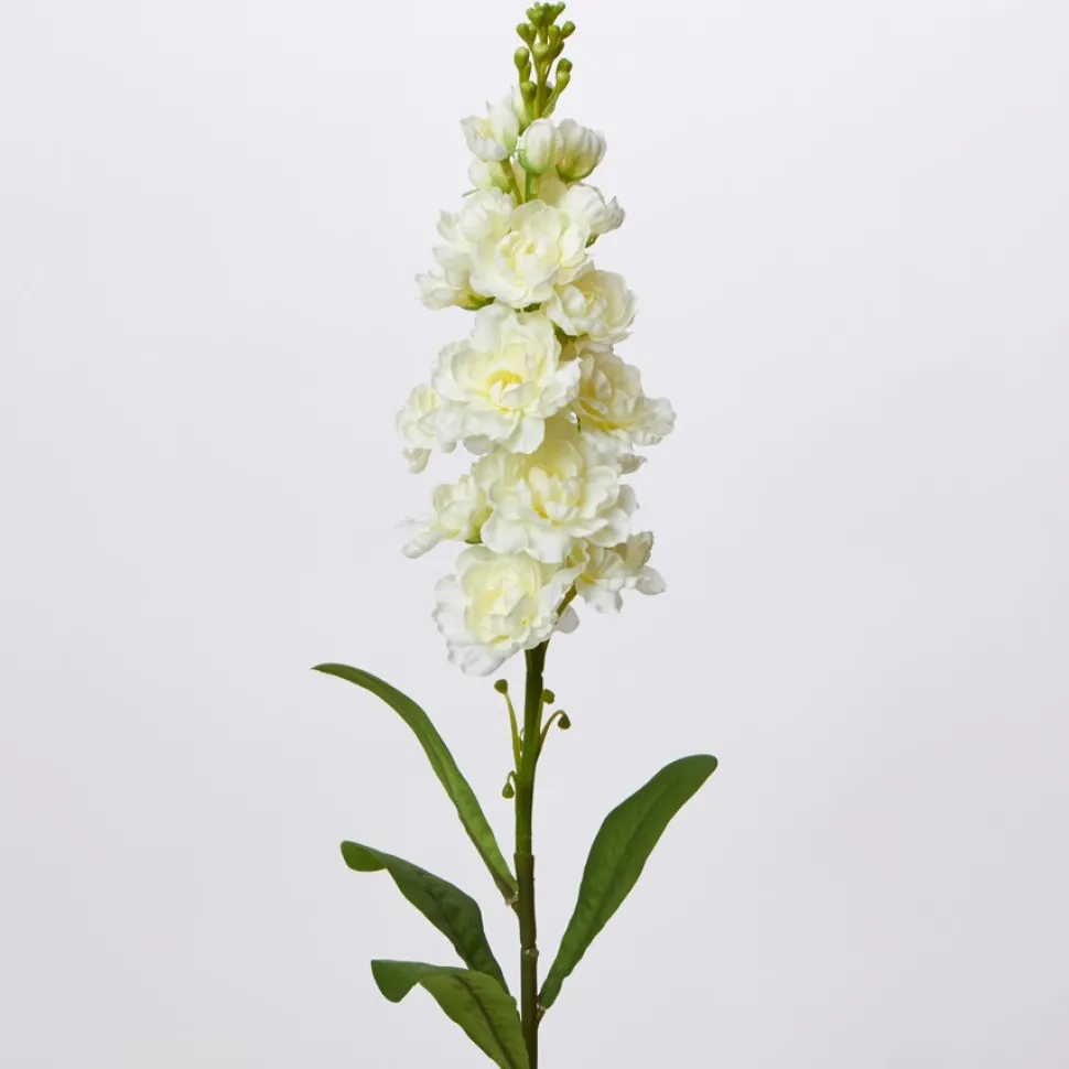 Decostar™ Artificial Delphinium Spray 32 x 5" - 12 Pieces - White
