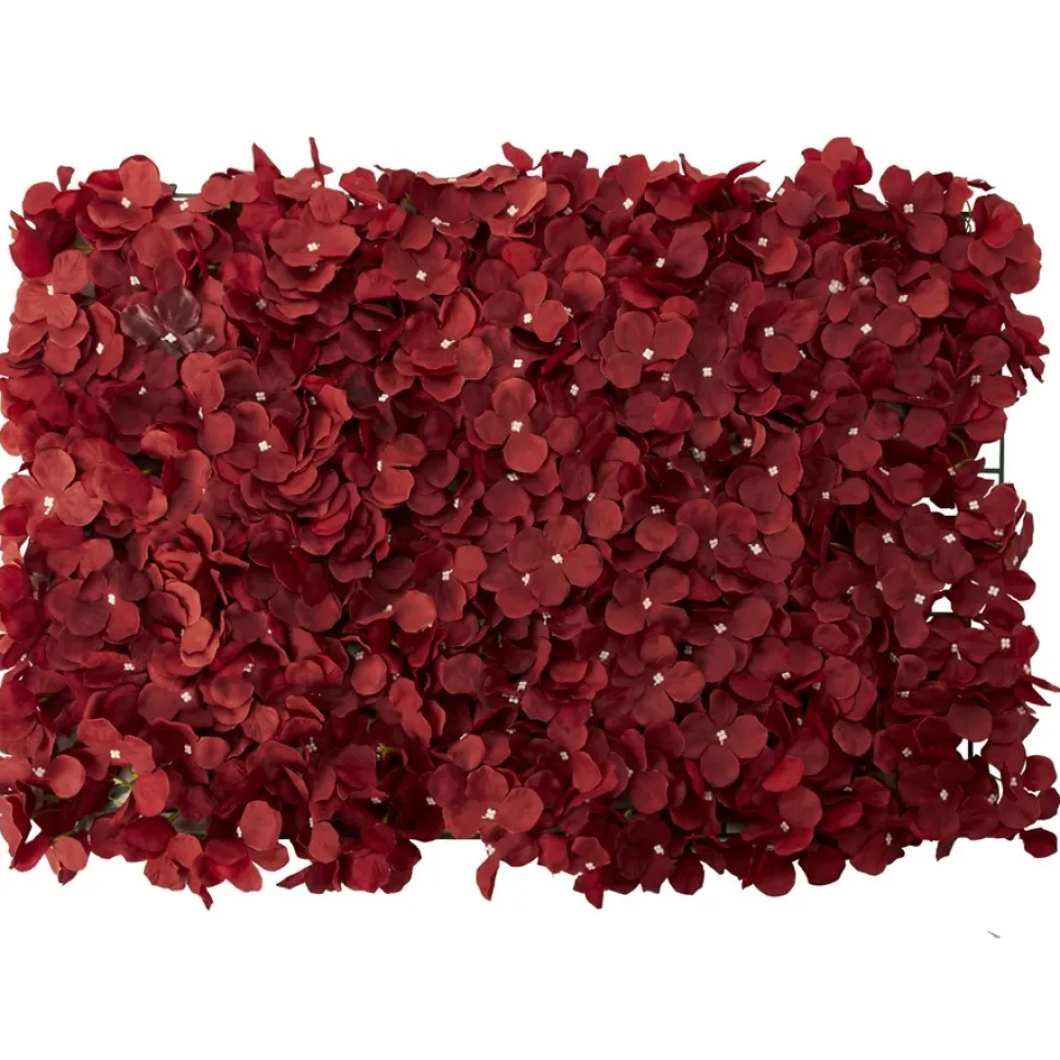 Decostar™ Artificial Flower Mat 24" - Burgundy