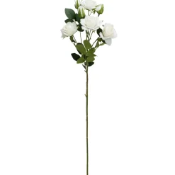 Decostar™ Artificial 7 Head Rose Branch 29" - White