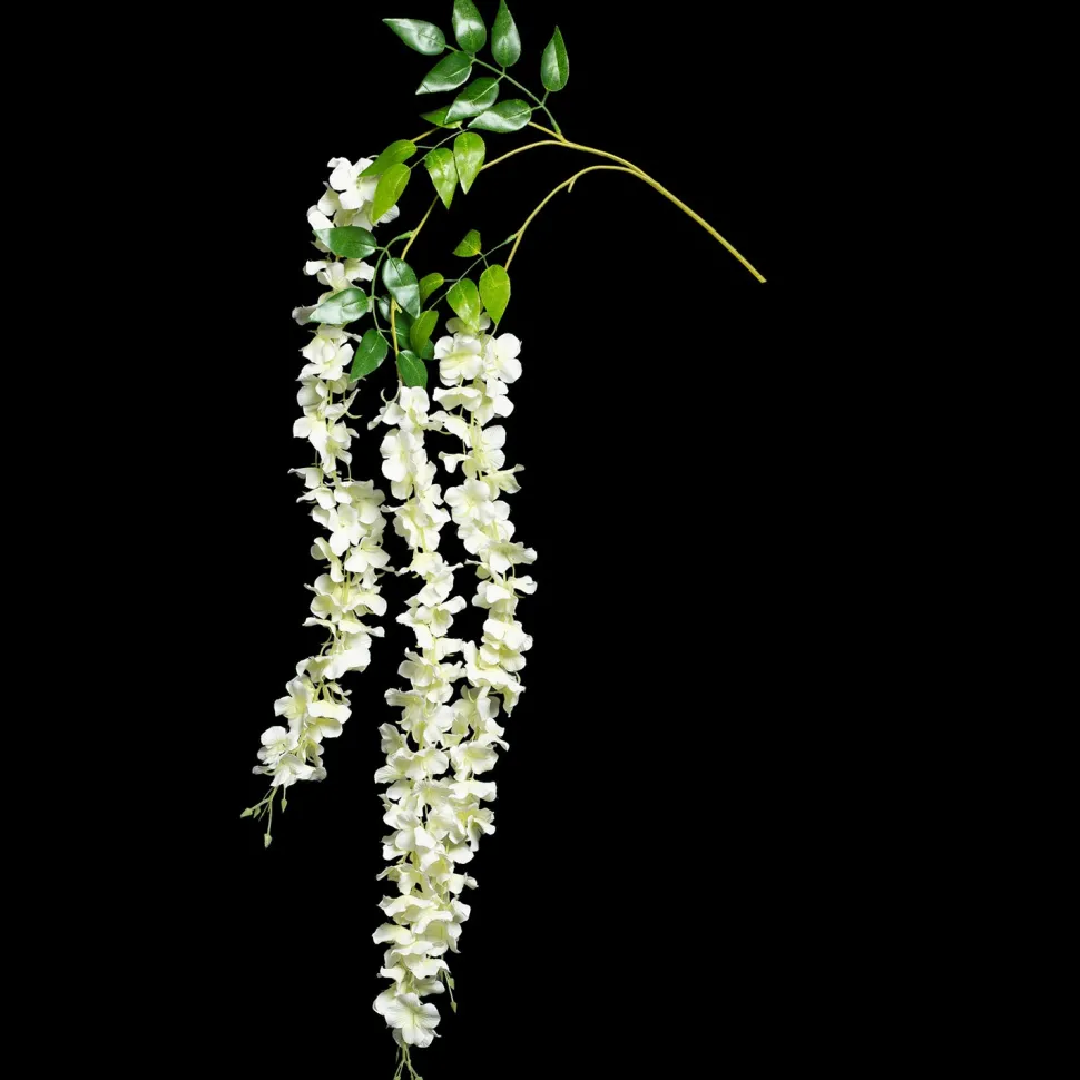 Decostar™ Artificial Hydrangea Branch 43½" Ivory