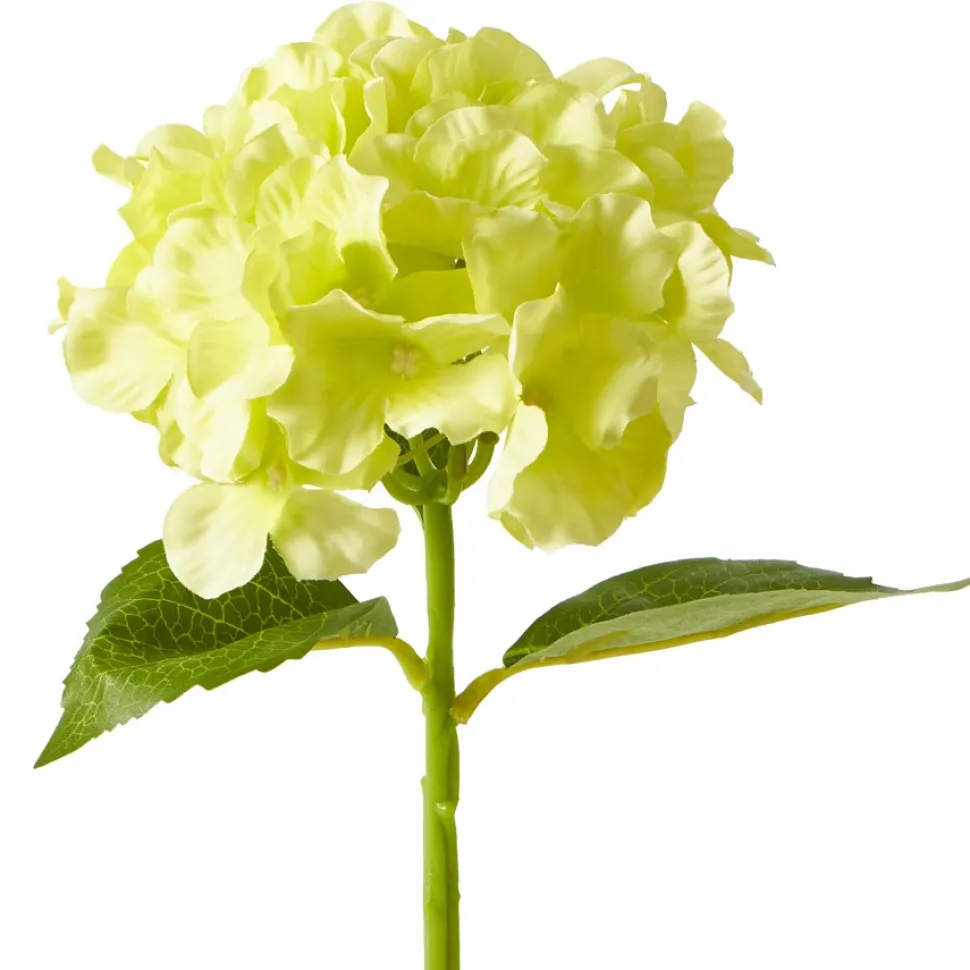 Decostar™ Artificial Hydrangea Stem - 14" Apple Green