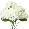 Decostar™ Artificial Hydrangea Bouquet 22½" - Ivory