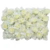 Decostar™ Artificial Mixed Rose Hydrangea Flower Mat - Ivory