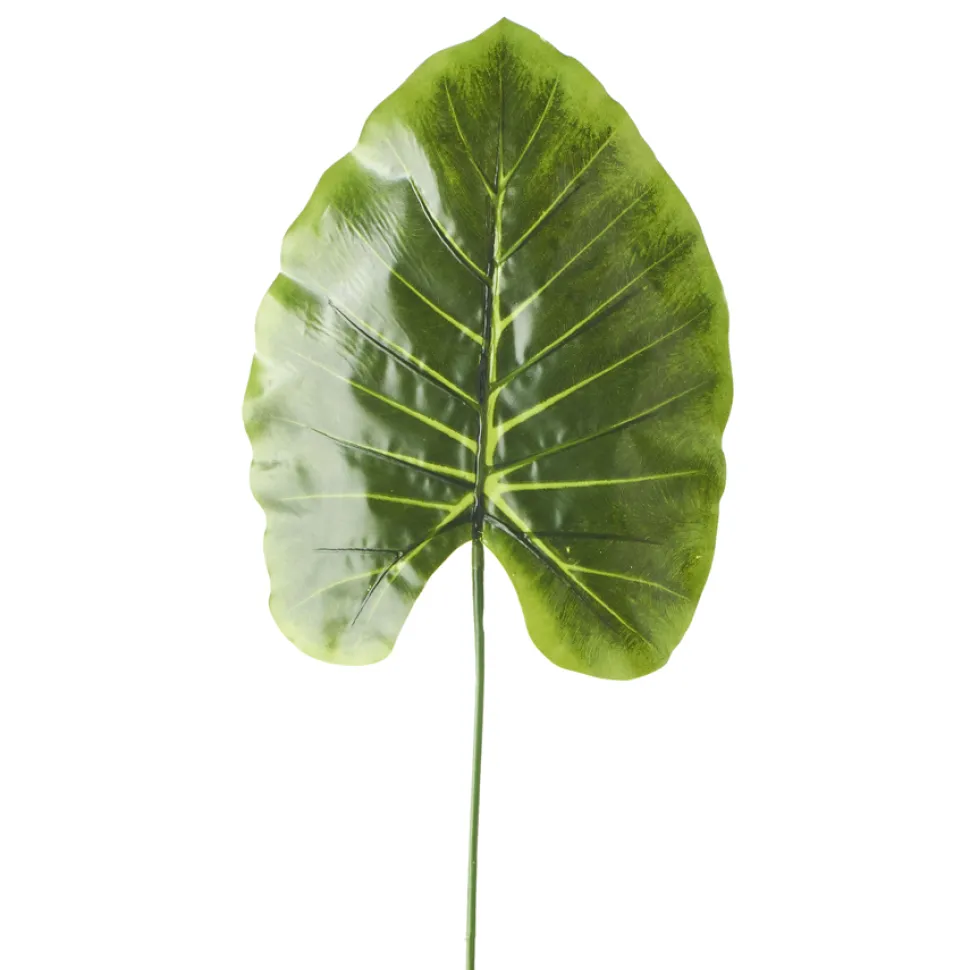 Decostar™ Artificial Monstera Type Leaves - (12 Pieces) - 9" x 24" Green