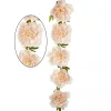 Decostar™ Artificial Peony Cane Garland 74" - Blush