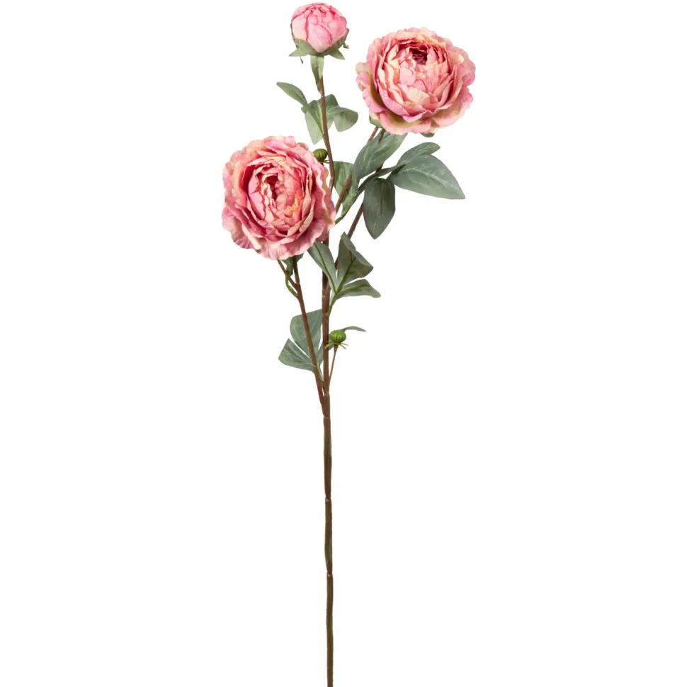 Decostar™ Artificial Peony Stem 27½" - Mauve