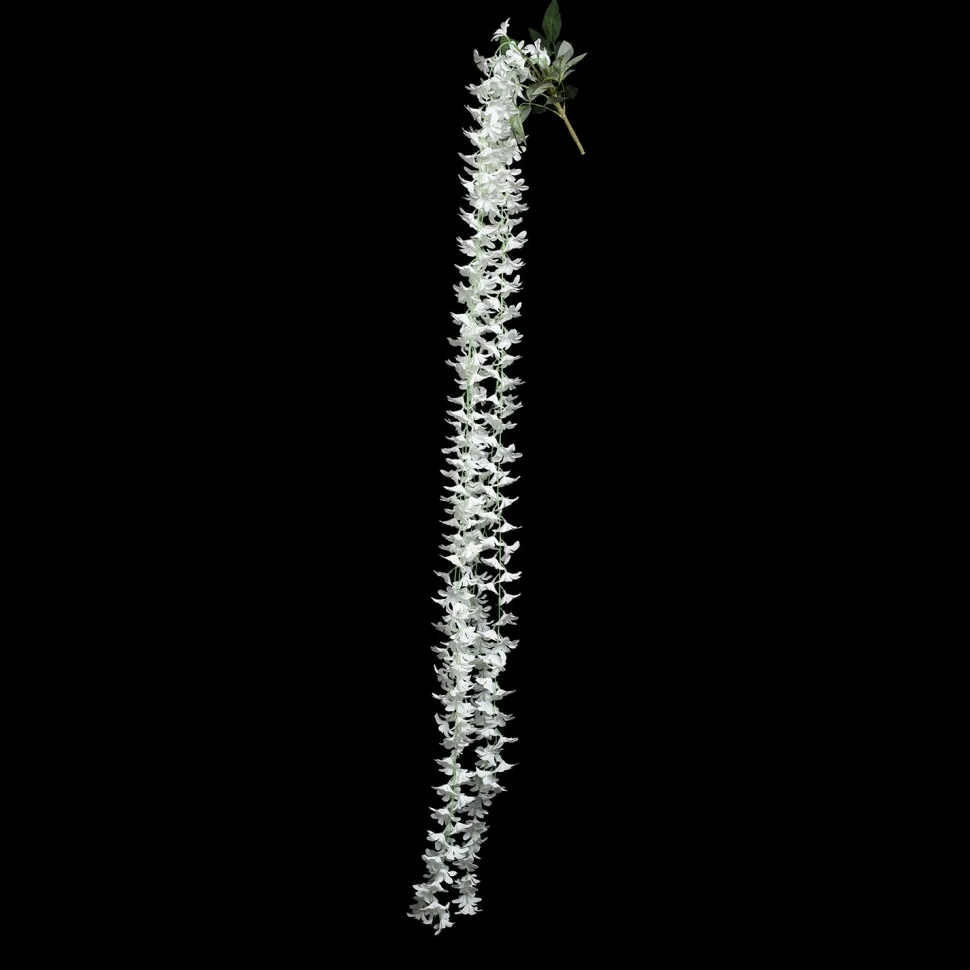 Decostar™ Artificial Plumeria Flower Stem White