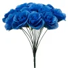 Decostar™ Artificial Rose Bouquet 12" - Royal Blue