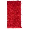 Decostar™ Artificial Rose & Hydrangea Flower Wall - Red