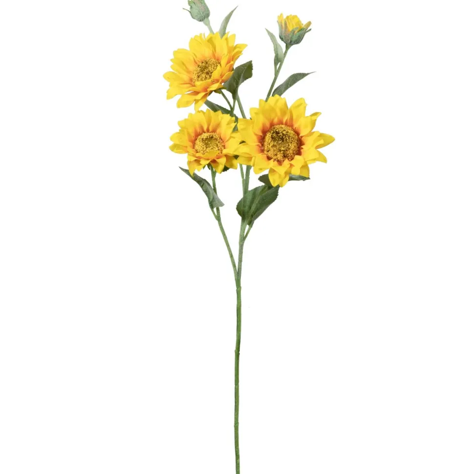 Decostar™ Artificial Sunflower Branch - Yellow