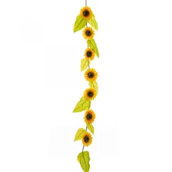 Decostar™ Artificial Sunflower Cane Garland 75"