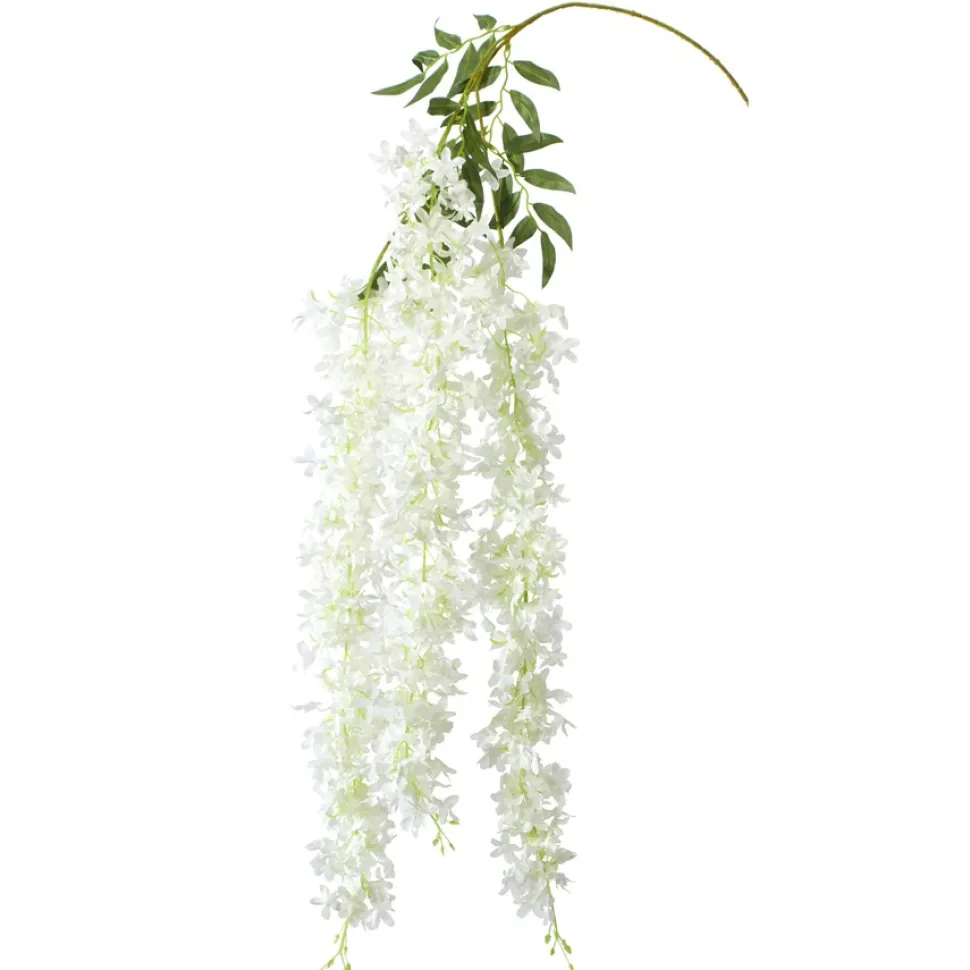 Decostar™ Artificial Tiny Flower Drooping Stem White