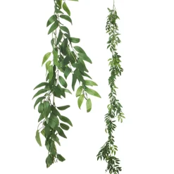 Decostar™ Artificial Weeping Willow Garland 72" - Green