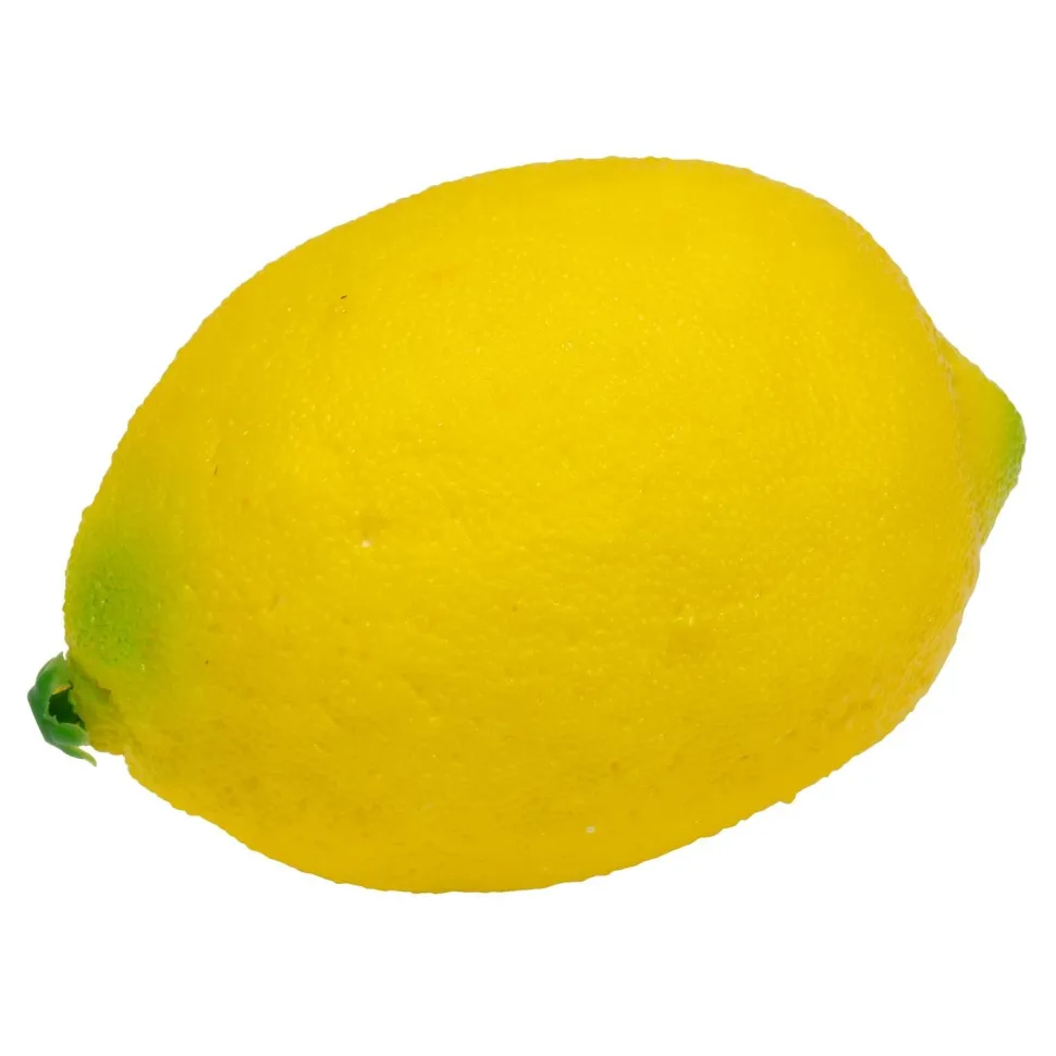 Decostar™ Artificial Yellow Lemon 4"