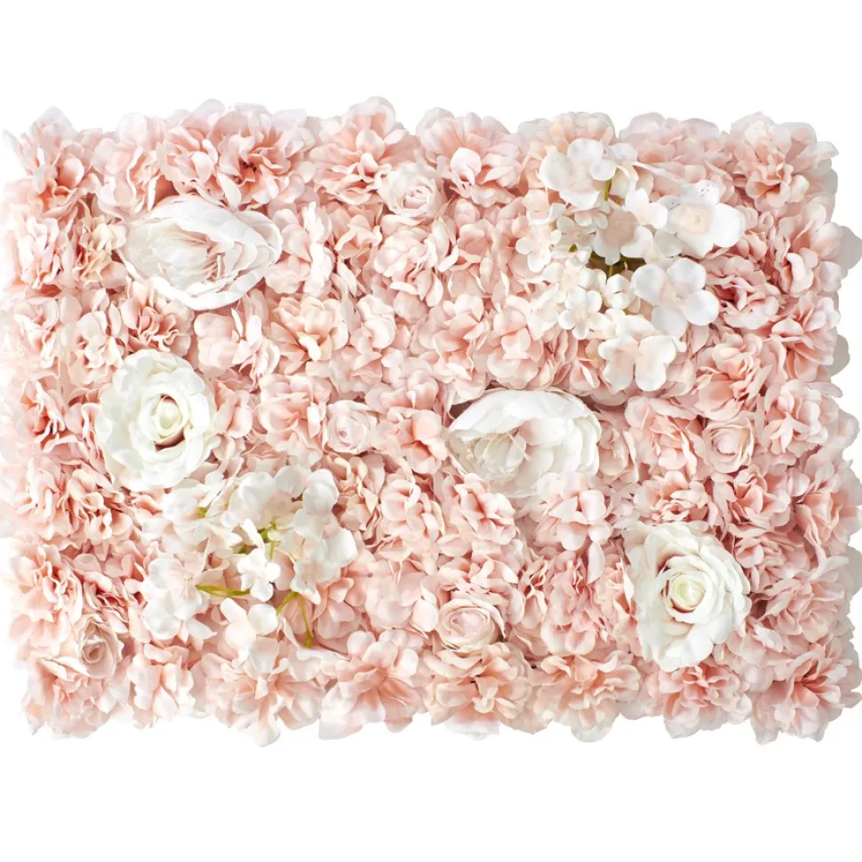 Decostar™ Blush Artificial Mixed Flower Mat
