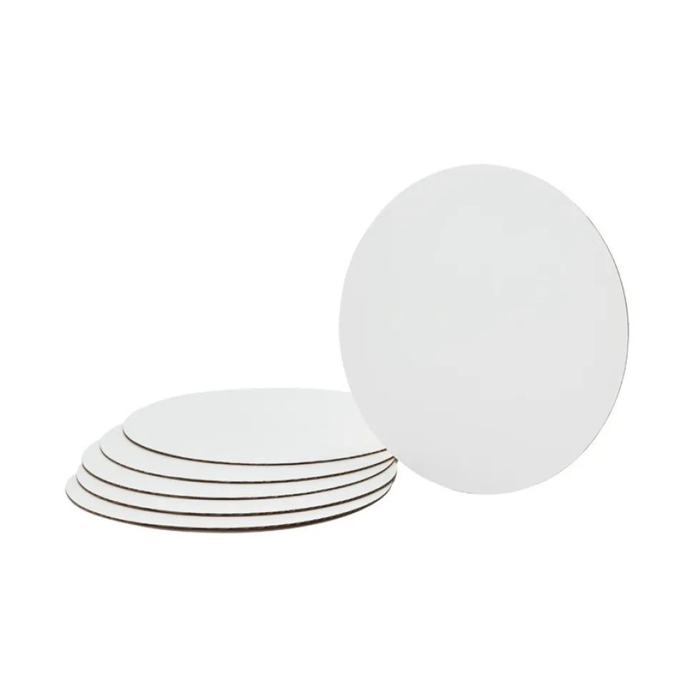 Decostar™ Cake Board 10" - 8 Pieces - White