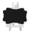 Decostar™ Chalkboard Easel Name Card / Place Holder - 5" x 4" - 36 Pieces - White