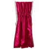 DecoStar™ 15" Chiavari Chair Accent 5 Piece Taffeta Weave - Fuchsia