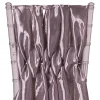 DecoStar™ 15" Chiavari Chair Accent 5 Piece Taffeta Weave - Light Silver