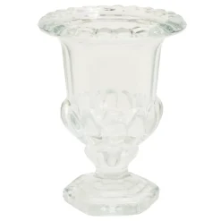 Decostar™ Clear Antique Glass Vase 8"