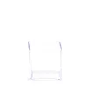 Decostar™ Clear Plastic Square Container 4" - 18pcs