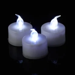 Decostar™ Cool White LED Tea Light Candle 6 Boxes of 12 - 72 Candles!