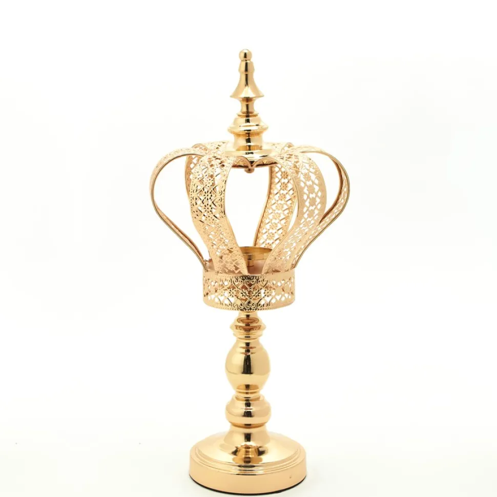Decostar™ Crown Centerpiece Riser - Gold