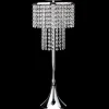 Decostar™ Crystal Chandelier Centerpiece Display Table Top 24" - Silver