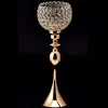 Decostar™ Crystal Globe Candle Holder Stand 24" - Gold