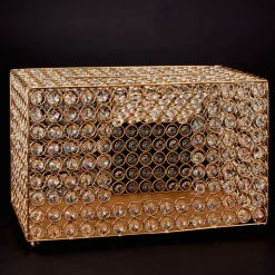 Decostar™ Crystal Money Box 13¼" - Gold
