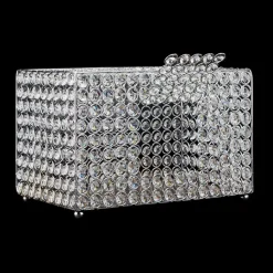 Decostar™ Crystal Money Box 13¼" - Silver