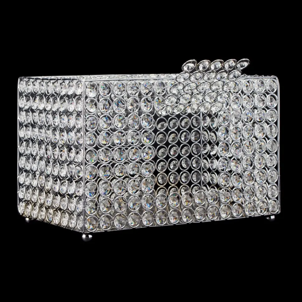Decostar™ Crystal Money Box 13¼" - Silver