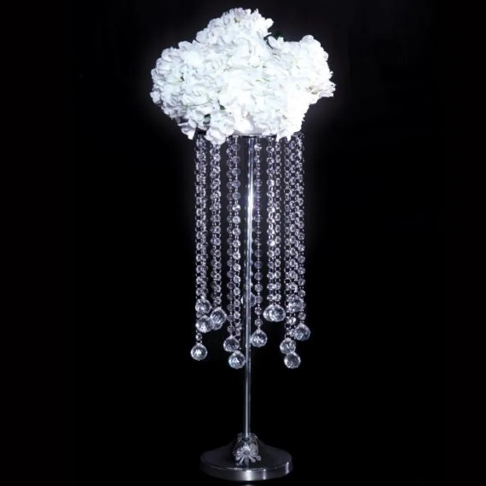 Decostar™ Crystal Rain Bead Centerpiece - 26.5" Tall