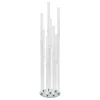 Decostar™ Crystal Round Eight Arm Candle Holder