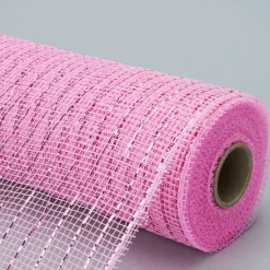 Decostar™ Decorative Lined Poly Mesh Roll - MANY COLOR OPTIONS - 10 Rolls - 10
