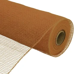 Decostar™ Decorative Plain Poly Mesh Roll 10" - Brown