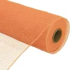 Decostar™ Decorative Plain Poly Mesh Roll 10" - Orange