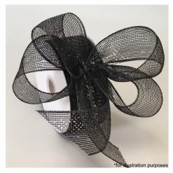Decostar™ Decorative Poly Mesh Ribbon Roll w/ Full Metallic Foil - 18 Rolls - 2.5