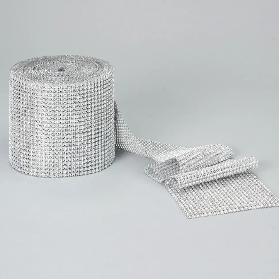 Decostar™ Diamond Mesh Roll - Silver