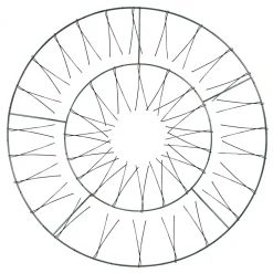 Decostar™ Double Wire Wreath Form 24"