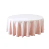 Decostar™ Economy Round Polyester Table Cover 90" - Blush