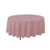 Decostar™ Economy Round Polyester Table Cover 108" - Mauve