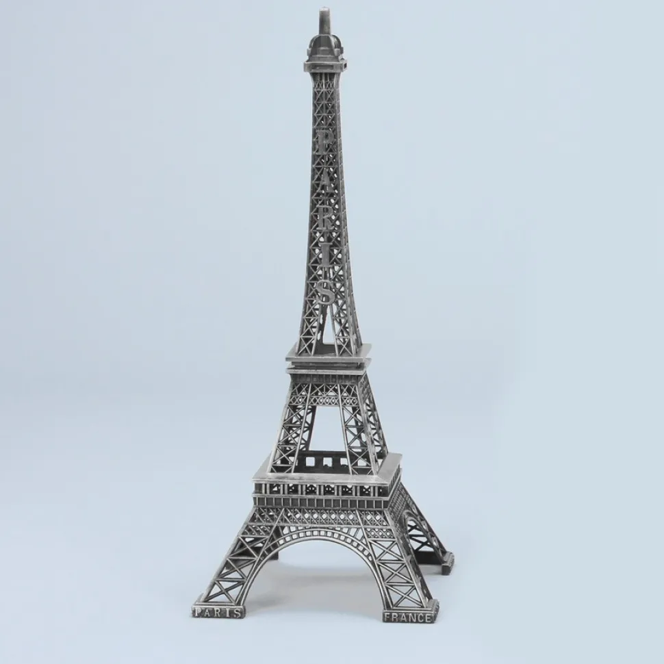 Decostar™ Eiffel Tower 15" - Silver - 8 Pieces