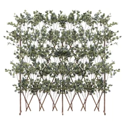 Decostar™ Expandable Eucalyptus Backdrop Wall With Wheels - Green