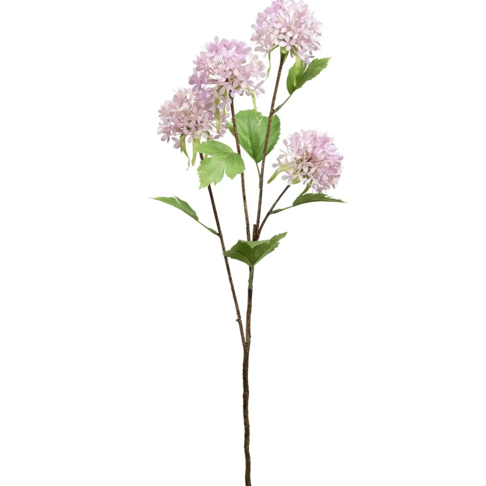 Decostar™ Faux Snowball Hydrangea Branch 29½" - Lavender