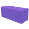 Decostar™ Fitted Polyester Rectangular Table Cover 8ft - Lavender