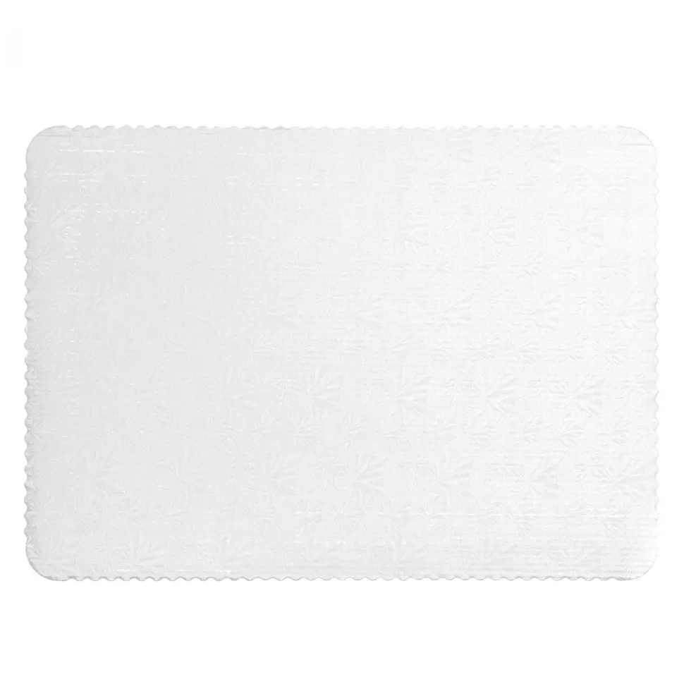 Decostar™ Foil Covered Cake Board Fullsheet 3pc/pack - White