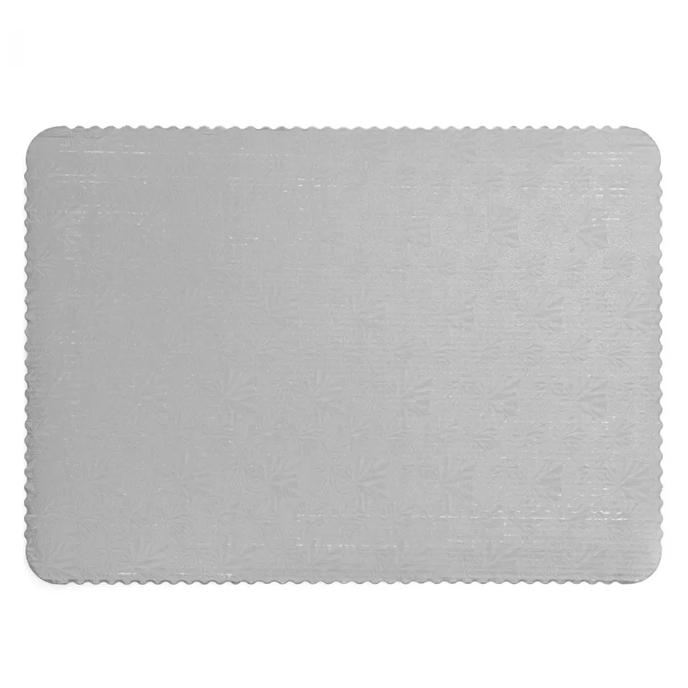 Decostar™ Foil Covered Cake Board Fullsheet 3pc/pack - Silver
