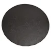 Decostar™ Foil Covered Cake Board 12" 5pc/pack - Black